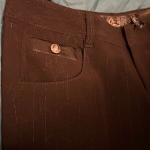 Guess stylish Black Dress Pants with silver accents